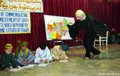 A theatric play was presented by the orphans