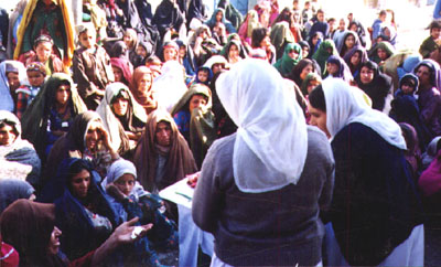 A medical team of Malalai Hospital of RAWA