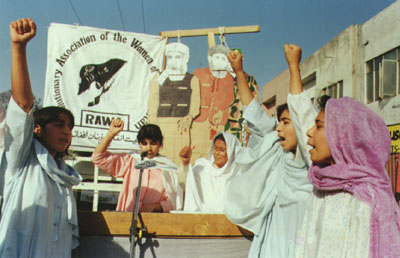 RAWA demo at Islamabad