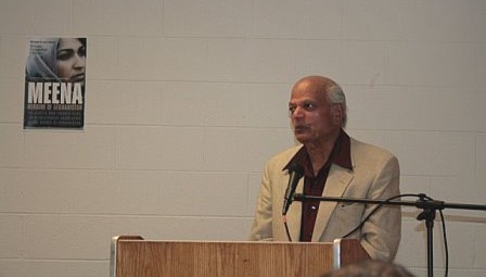 Dr. Prabhakar Tamboli - giving an account of Afghanistan he had seen and comparing conditions in the book.