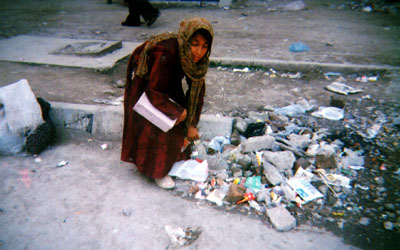 Afghan garil in Peshawar