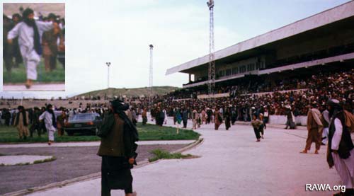 Ghazi Sports stadium where these inhuman actions took place.