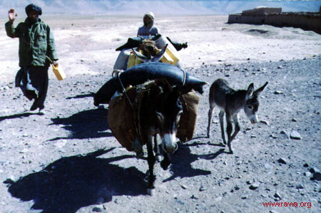 RAWA in drought-stricken villages of Herat