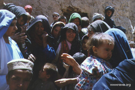 RAWA in drought-stricken villages of Herat