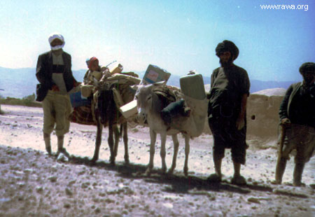 RAWA in drought-stricken villages of Herat