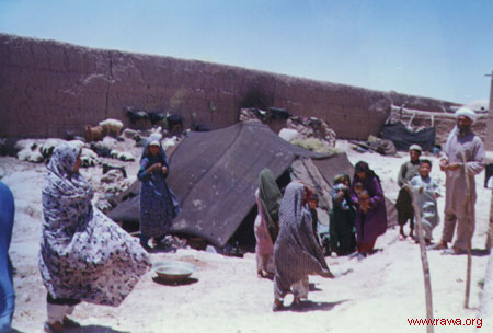 RAWA in drought-stricken villages of Herat