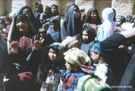 RAWA in drought-stricken villages of Herat