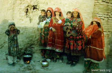 Women in a remote village of Herat