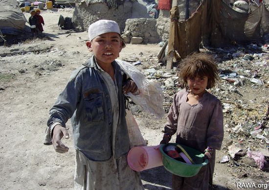 Kabul in gap of poverty and destitution