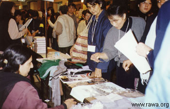 Table of publications