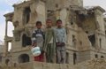 Children in the Dar-ul-Aman palace