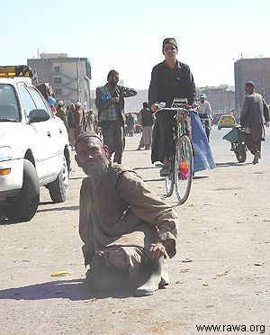 Beggar in Kabul