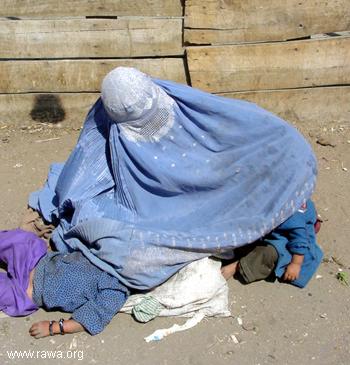 Beggar in Kabul