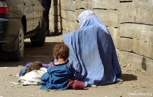 Beggar in Kabul