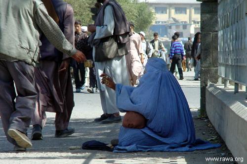 Beggar in Kabul