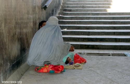 Beggar in Kabul