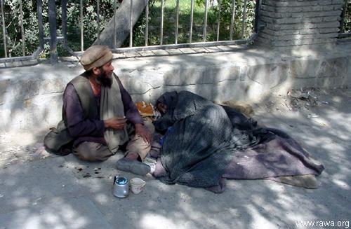 Beggar in Kabul