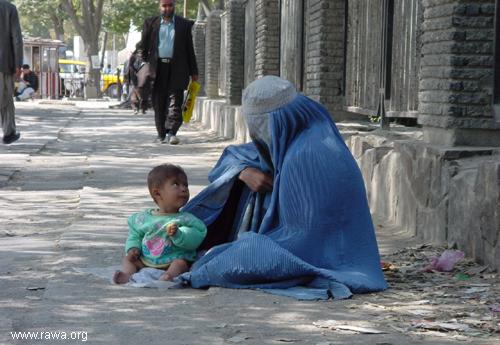 Beggar in Kabul