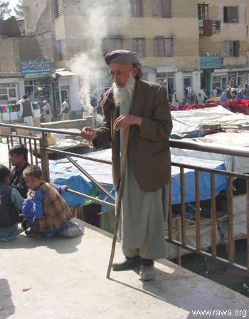 Beggar in Kabul