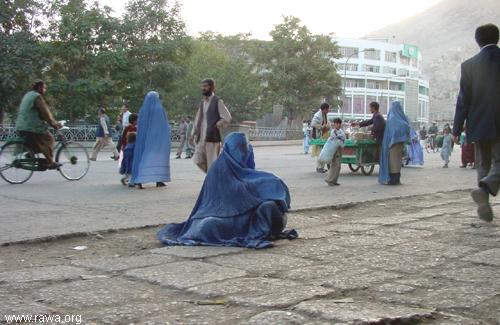 Beggar in Kabul