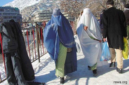 RAWA photo from Kabul, Jan.2005