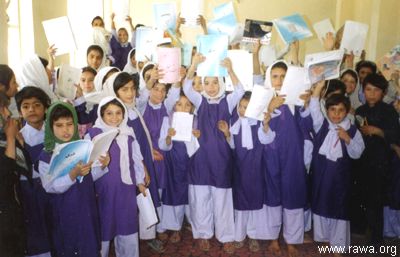 RAWA's aid to biggest Kabul Orphanage