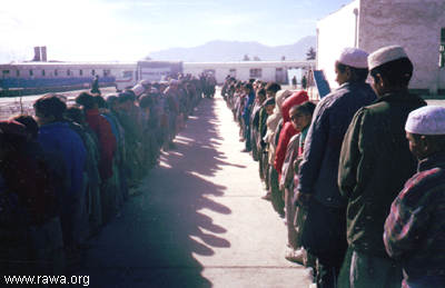 RAWA's aid to biggest Kabul Orphanage