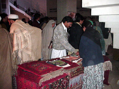 RAWA handicrafts on display