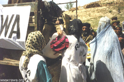 Earthquake victims in Nahrin - North Afghanistan