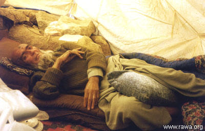 Earthquake victims in Nahrin - North Afghanistan