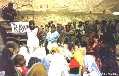 Earthquake victims in Nahrin - North Afghanistan