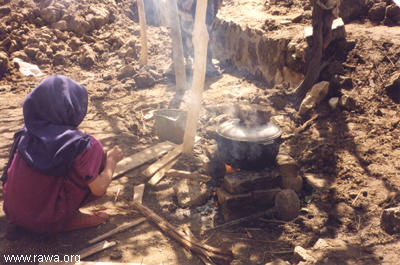 Earthquake victims in Nahrin - North Afghanistan