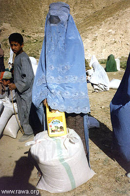 Earthquake victims in Nahrin - North Afghanistan