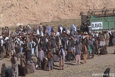 Earthquake victims in Nahrin - North Afghanistan