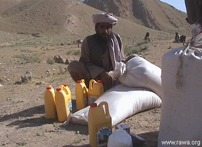 Earthquake victims in Nahrin - North Afghanistan