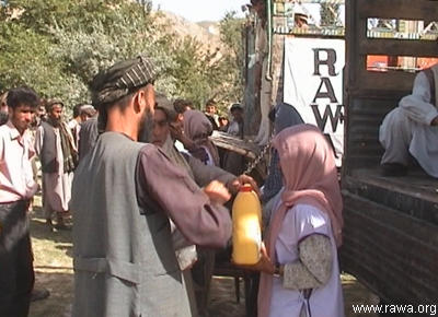 Earthquake victims in Nahrin - North Afghanistan