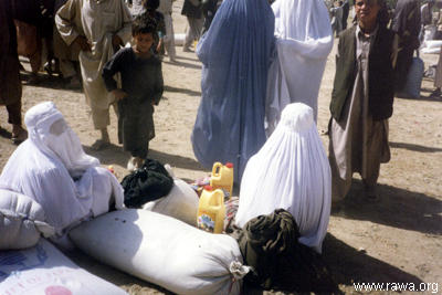 Earthquake victims in Nahrin - North Afghanistan