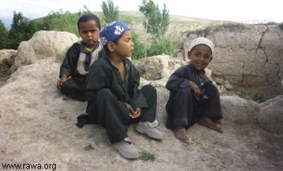 Earthquake victims in Nahrin - North Afghanistan