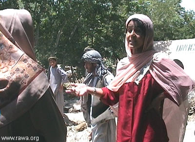 Earthquake victims in Nahrin - North Afghanistan