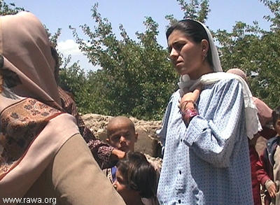 Earthquake victims in Nahrin - North Afghanistan