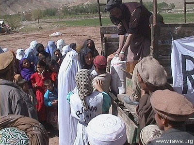 Earthquake victims in Nahrin - North Afghanistan