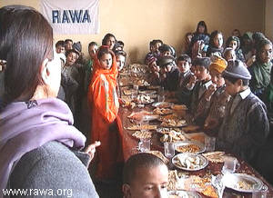 RAWA's aid to biggest Kabul Orphanage