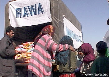 RAWA's aid to biggest Kabul Orphanage