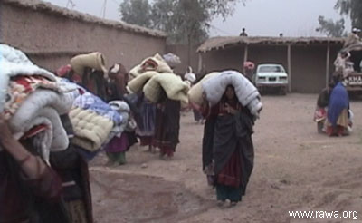 Getting a quilt for these unfortunate women means saving their children from cold.