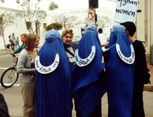 RAWA supporters Santa Barbara, CA, USA