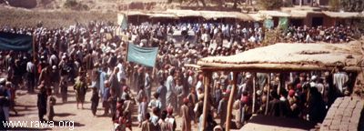 Protest in Takhar