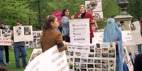 RAWA rally in Washington DC on Black Day of April 28, 2000