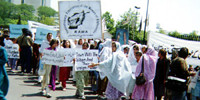 RAWA rally on Black Day of April 28, 1999