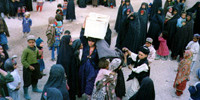 RAWA distributes blankets and food among displaced people in Herat