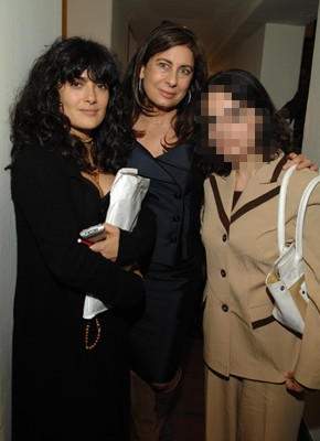 Salma Hayek, Paula Wagner and Zoya